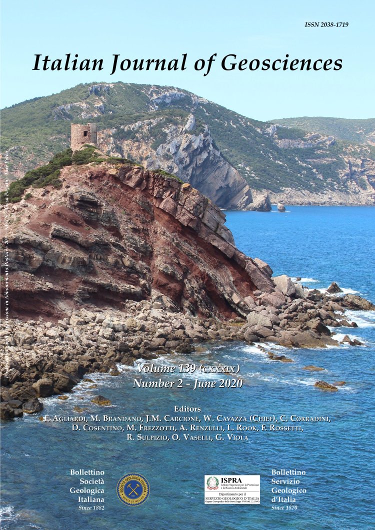 Italian Journal of Geosciences - Vol. June 2020