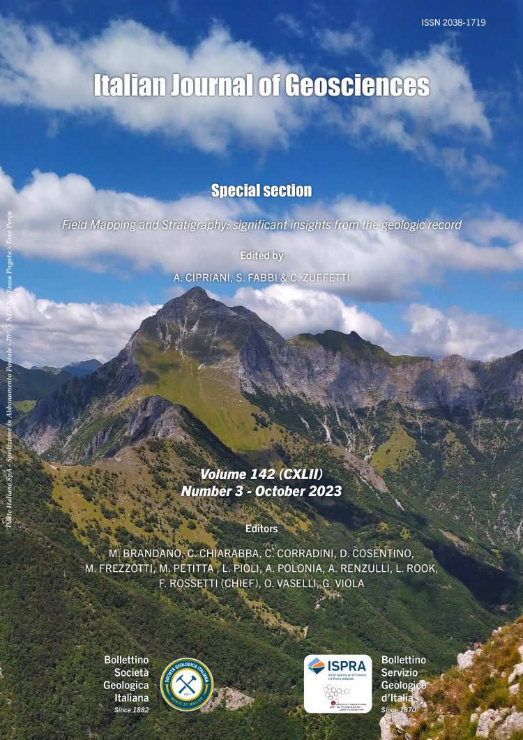 Italian Journal of Geosciences - Vol. October 2023