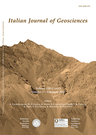 Italian Journal of Geosciences - Vol. 130 (2011) f.1