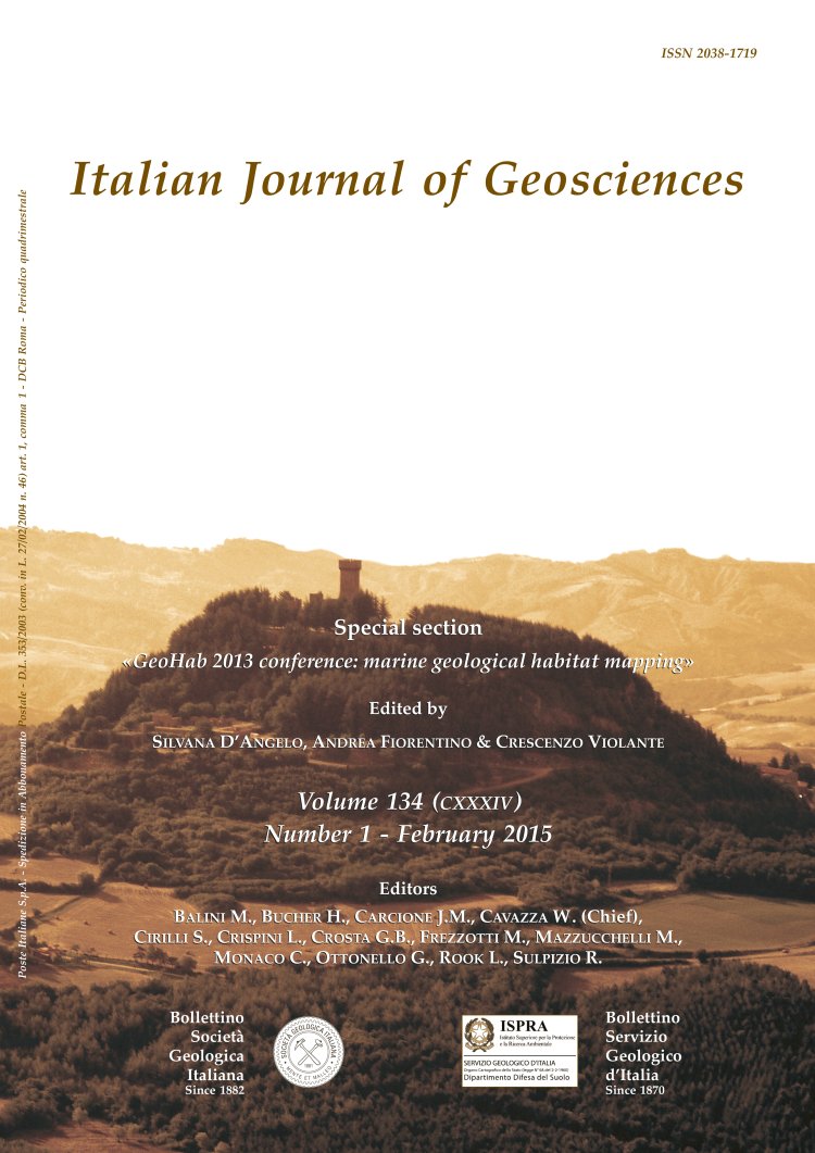 Italian Journal of Geosciences - Vol. 134 (2015) f.1