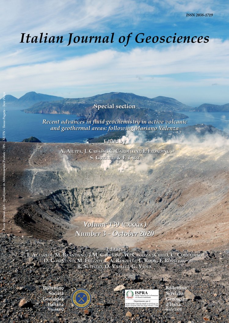 Italian Journal of Geosciences - Vol. October 2020