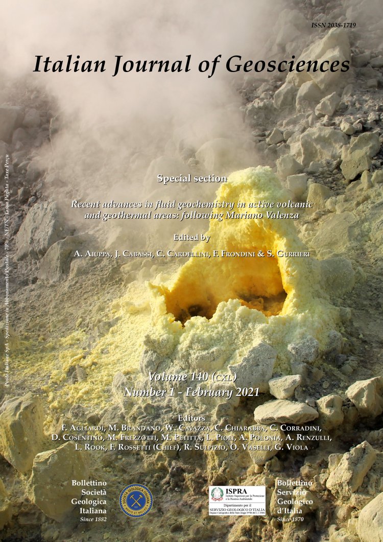 Italian Journal of Geosciences - Vol. 140 (2021) f.1