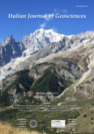 Italian Journal of Geosciences - Vol. June 2021