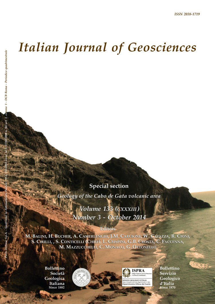 Italian Journal of Geosciences - Vol. October 2014