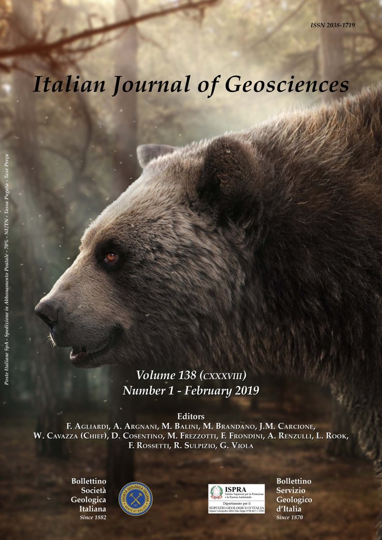 Italian Journal of Geosciences - Vol. 138 (2019) f.1
