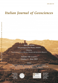 Italian Journal of Geosciences - Vol. June 2015