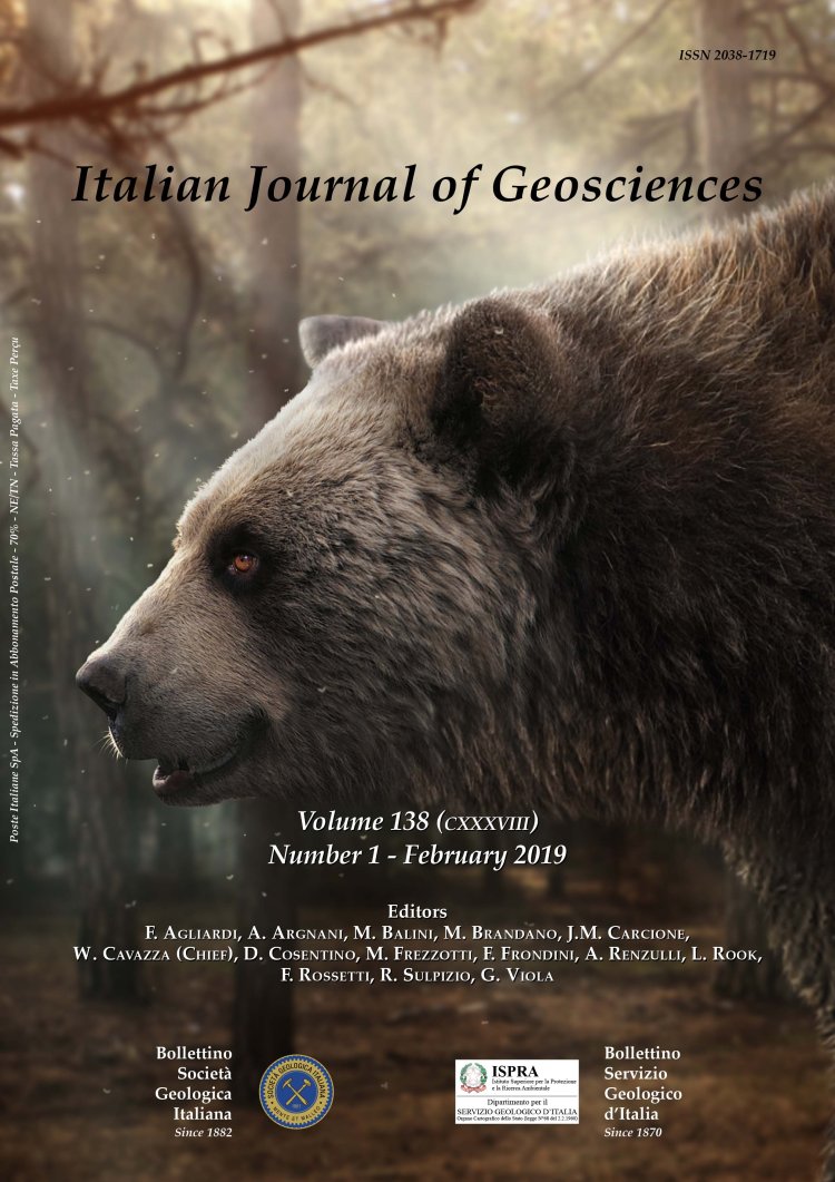 Italian Journal of Geosciences - Vol. 138 (2019) f.1